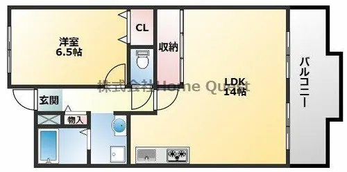 友井グレイス【3階】の間取り
