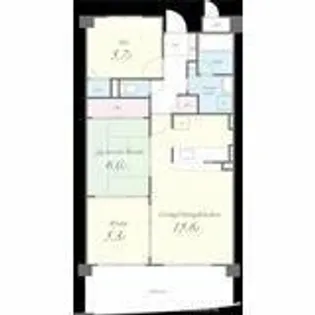 ノイフロイデ【202号室】の間取り