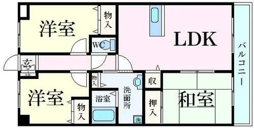 夢ガーデン【5階】の間取り