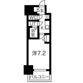 アドバンス名古屋モクシー【4階】の間取り