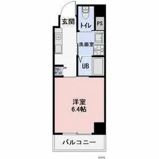 ワイズタワー新栄【8階】の間取り