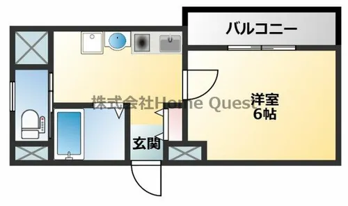 EST布施【7階】の間取り