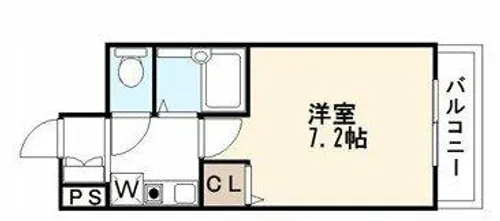 イスタナ・フセ【3階】の間取り
