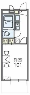 ラコルト【3階】の間取り