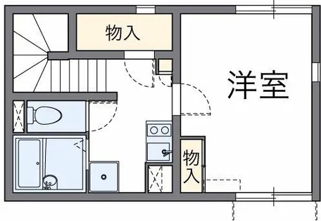レオネクストカレン【2階】の間取り