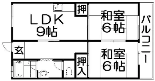 トモエマンション【101号室】の間取り