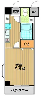 アーバンスクエアー【2階】の間取り