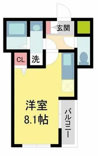 MOVE石橋阪大前【2階】の間取り
