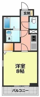 ライラックフジ【1階】の間取り