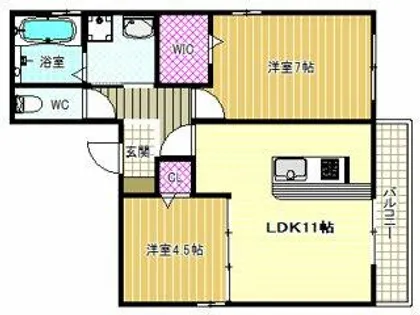 桜collona【3階】の間取り