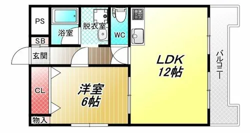 カパルア【2階】の間取り