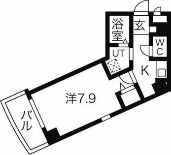 T’s Dream【6階】の間取り