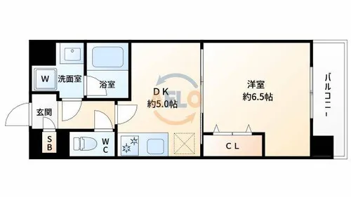 フルーヴトレーズ【4階】の間取り