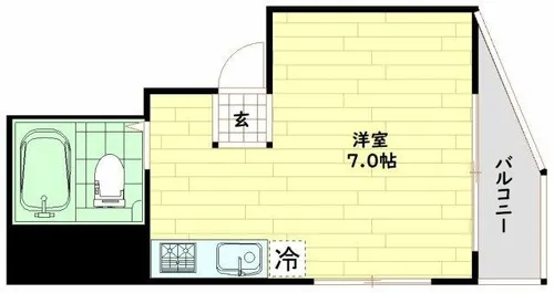 アールユーアイ21【4階】の間取り