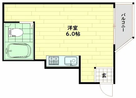 コスモメイト野田【4階】の間取り