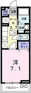 セイバリーハウス・ヤマト【103号室】の間取り