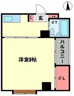 CASA GRANDE【3階】の間取り