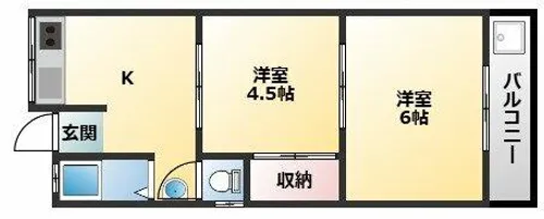 武田文化【2階】の間取り