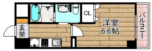 エルプレイス高槻古曽部【904号室】の間取り