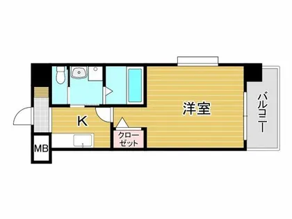 1Kの間取り画像