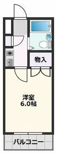 ベルシャトー【3階】の間取り