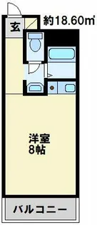 第一古船場マンション【606号室】の間取り