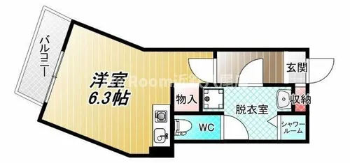 大阪府八尾市北本町2丁目【マンション】の間取り