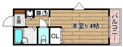 NOAH【105号室】の間取り