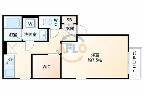 白樺ハイツ【1階】の間取り
