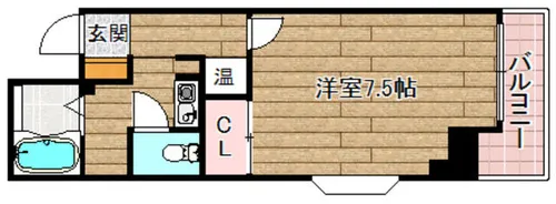エトワールMTⅢ【308号室】の間取り