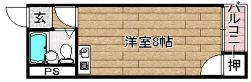 鈴木マンション【301号室】の間取り