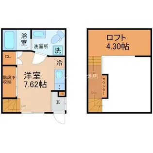 Velo JIYUGAOKA【1階】の間取り