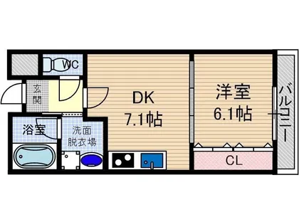 Casa de viola【3階】の間取り