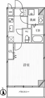 クレールソフィア都島【6階】の間取り