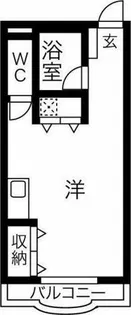 横堀ハイム【1階】の間取り