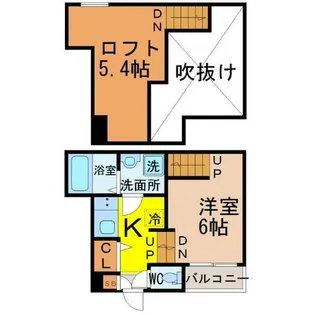 Wainani(ワイナニ)【1階】の間取り