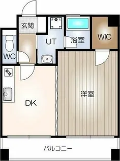 シーズンコート名駅【2階】の間取り