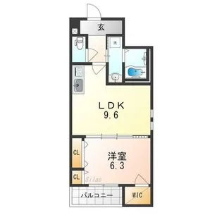 Fujipalace 桜 西今川Ⅱ番館【3階】の間取り