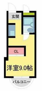 ユーカリハウス【105号室】の間取り