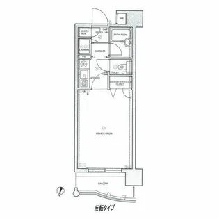 ロマネスク西新第5【12階】の間取り