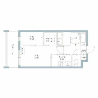 リアンレガーロ井尻ステーションⅡ【2階】の間取り