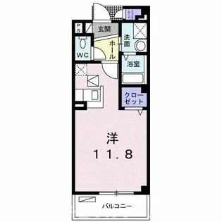 プリムローズ【4階】の間取り