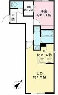 FORTUNATA【1階】の間取り