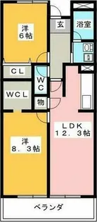 アークステージⅠ【4階】の間取り