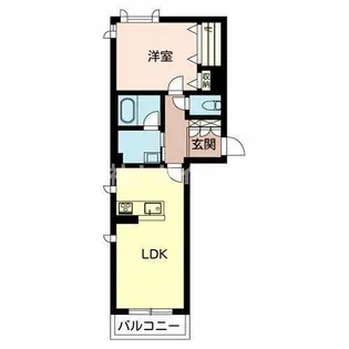 加東市喜田【203号室】の間取り
