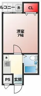 グレースガーデンⅠ【102号室】の間取り