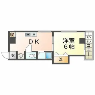サンパレス21垂水【4階】の間取り