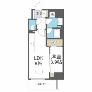 アーバネックス天満橋Front【11階】の間取り