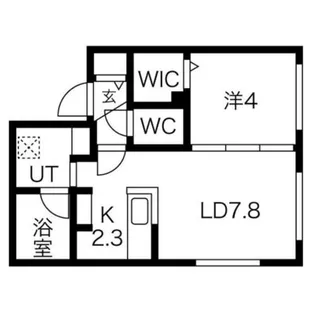 Comfort Zone【3階】の間取り