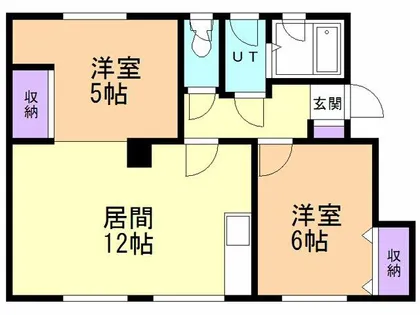 リヴェール中島【301号室】の間取り